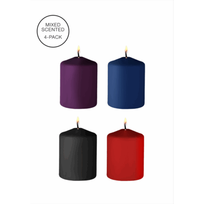 Tease Candles - Mix - 4 Stuks - Multicolor - Afbeelding 6