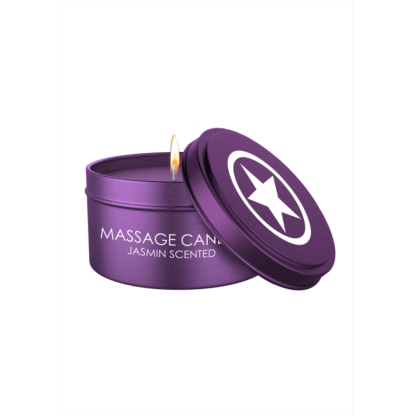 Massagekaars - Ondeugend - Paars - Afbeelding 6