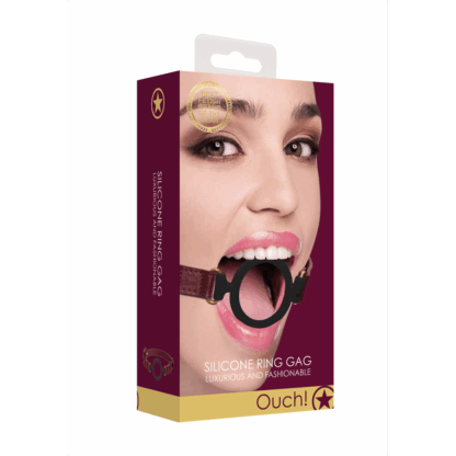 Siliconen Open Ring Gag - Afbeelding 2