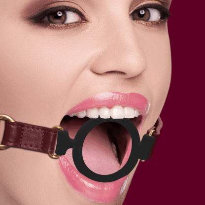 Siliconen Open Ring Gag - Afbeelding 7