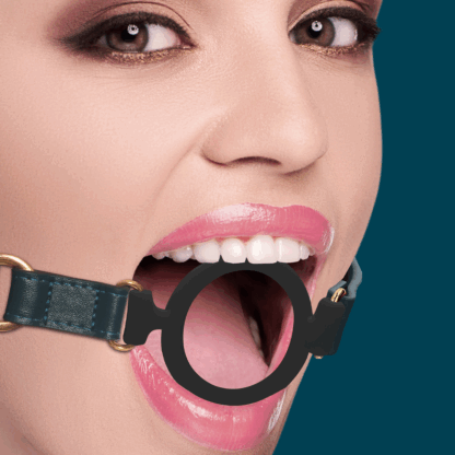 Siliconen Open Ring Gag - Afbeelding 7