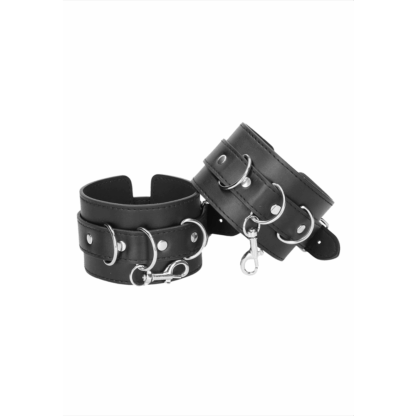 Gelijmd Leren Hogtie met Hand- en Enkelboeien - Afbeelding 6