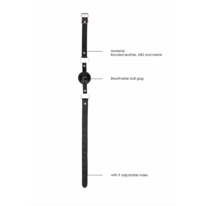 Ademend Ball Gag - Afbeelding 7
