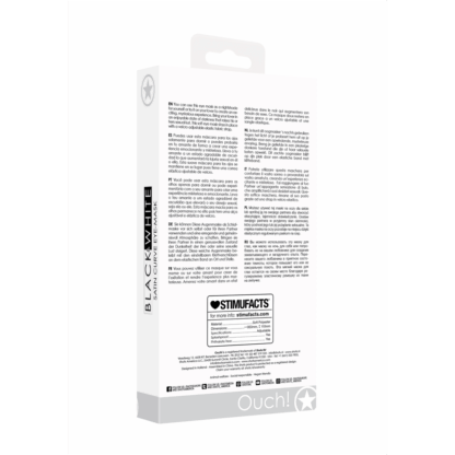 Satin Curvy Oogmasker - Afbeelding 3