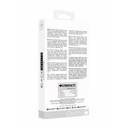 Keizerin - Kanten Masker - Afbeelding 3