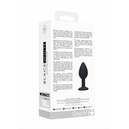 Siliconen Butt Plug met Verwijderbare Sieraden - Afbeelding 3