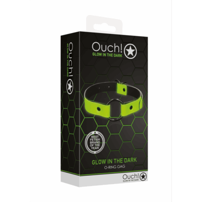 O-Ring Gag - Glow in the Dark - Afbeelding 2