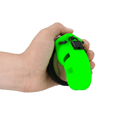 Model 20 Chastity Cage - Glow in the Dark - 4 / 9 cm - Afbeelding 7