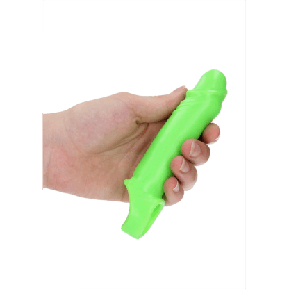 Zachte, Rekbare Penis Sheath - Glow in the Dark - Afbeelding 6