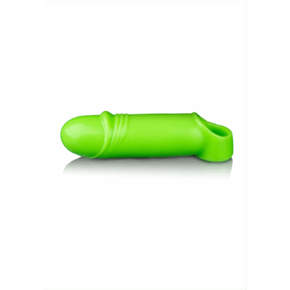 Zachte Dikke Rekbare Penis Huls - Glow in the Dark - Afbeelding 4