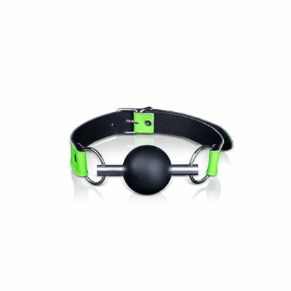 Massieve Ball Gag - Glow in the Dark - Afbeelding 4
