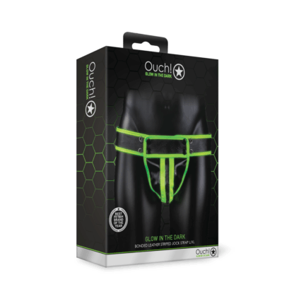 Gestreepte Jockstrap - Glow in the Dark - L/XL - Afbeelding 2
