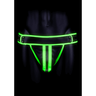 Gestreepte Jockstrap - Glow in the Dark - L/XL