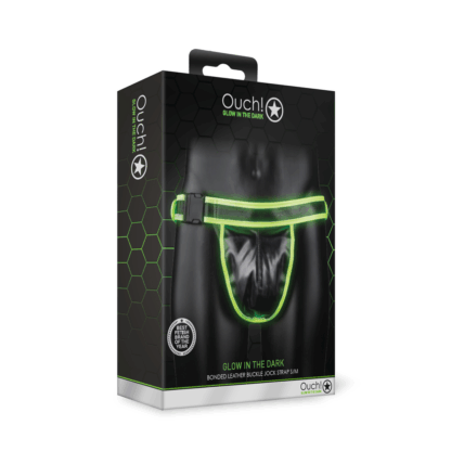 Jockstrap met Buckle - Glow in the Dark - S/M - Afbeelding 2