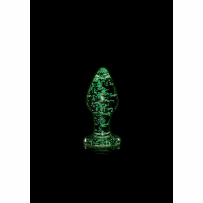 Glas Buttplug - Glow in the Dark - Klein - Afbeelding 7
