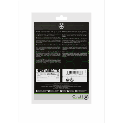 Cockring Ball Strap - Glow in the Dark - Afbeelding 3