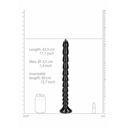 Gestapelde Anal Snake - 16''/ 40 cm - Afbeelding 3