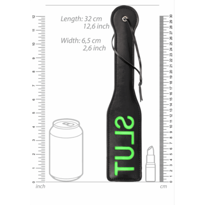 Slut Paddle - Glow in the Dark - Neon Groen - Afbeelding 5