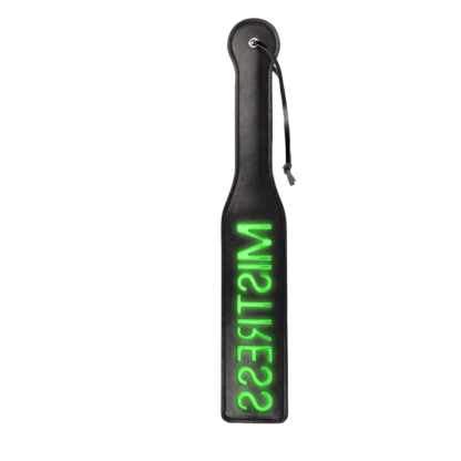 Mistress Paddle - Glow in the Dark - Neon Groen - Afbeelding 2