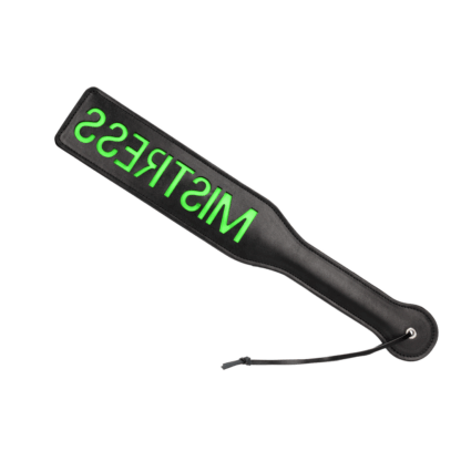 Mistress Paddle - Glow in the Dark - Neon Groen - Afbeelding 4