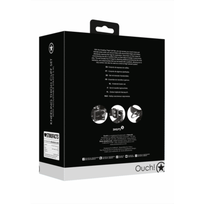 Knielende Dijenband Set - Zwart - Afbeelding 3