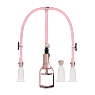 Clitorale Tepelpomp Set Medium - Medium