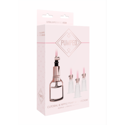 Clitorale Tepelpomp Set Medium - Medium - Afbeelding 2