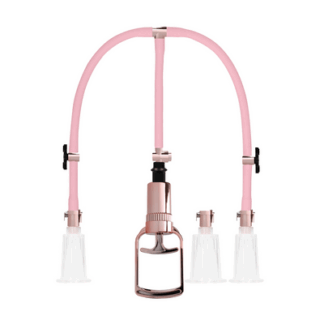 Clitorale Tepelpomp Set Middel - Groot