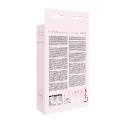 Clitorale Tepelpomp Set Middel - Groot - Afbeelding 3