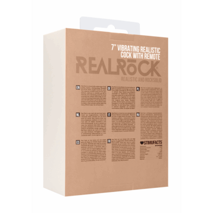 Vibrerende Realistische Cock met Scrotum - 7 / 18 cm - Afbeelding 3