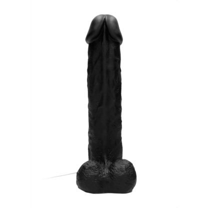 Vibrerende Realistische Cock met Scrotum - 11 / 28 cm - Afbeelding 4