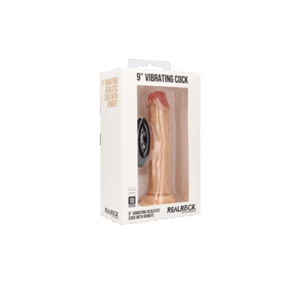 Vibrerende Realistische Cock - 9 / 23 cm - Afbeelding 2