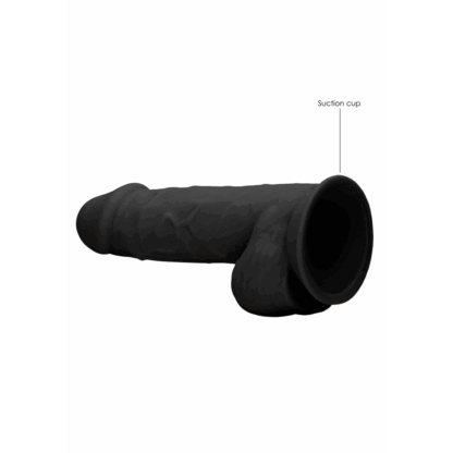 Siliconen Dildo met Ballen - 9 / 21,6 cm - Afbeelding 5