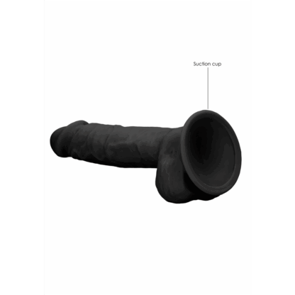 Siliconen Dildo met Ballen - 9 / 23 cm - Afbeelding 6