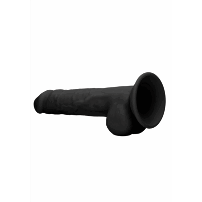 Silicone Dildo met Ballen - 9 / 24 cm - Afbeelding 6