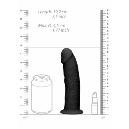 Siliconen Dildo zonder Ballen - 8 / 20 cm - Afbeelding 7
