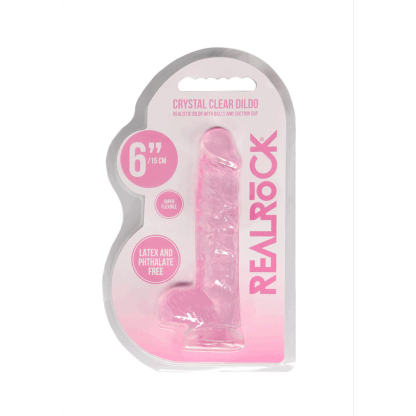 Realistisch Dildo met Ballen - 6 / 15 cm - Afbeelding 2
