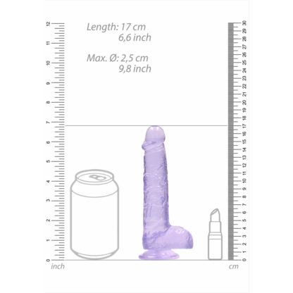 Realistische Dildo met Ballen - 6 / 15 cm - Afbeelding 6