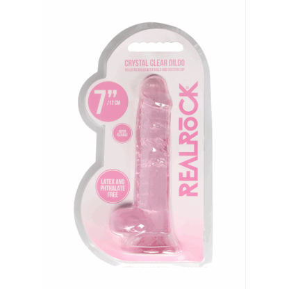 Realistisch Dildo met Ballen - 7 / 18 cm - Afbeelding 2
