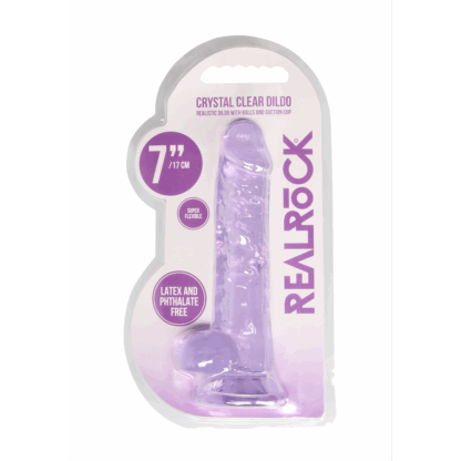 Realistische Dildo met Ballen - 7 / 18 cm - Afbeelding 2