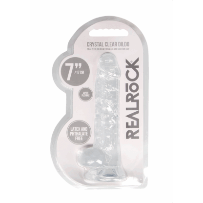 Realistische Dildo met Ballen - 7 / 18 cm - Afbeelding 2