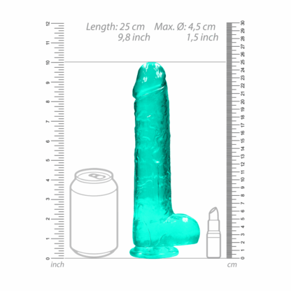 Realistisch Dildo met Ballen - 9 / 22 cm - Afbeelding 6