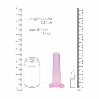 Niet-realistische dildo met zuignap - 5 / 13,5 cm - Afbeelding 4