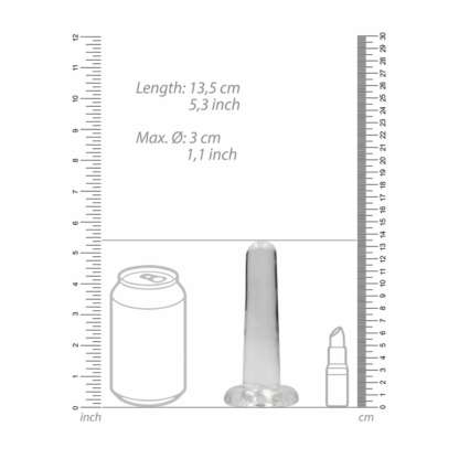 Niet-realistische Dildo met zuignap - 5 / 13,5 cm - Afbeelding 4