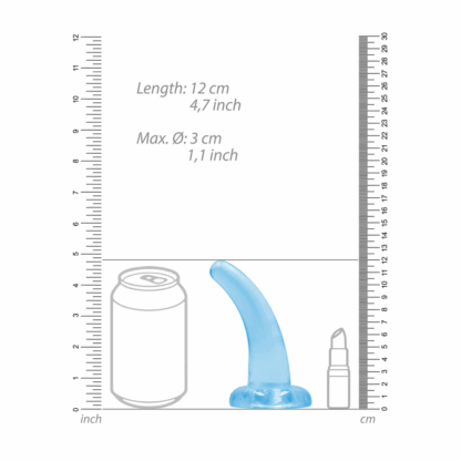 Niet-realistisch Dildo met Zuignap - 5 / 11,5 cm - Afbeelding 4