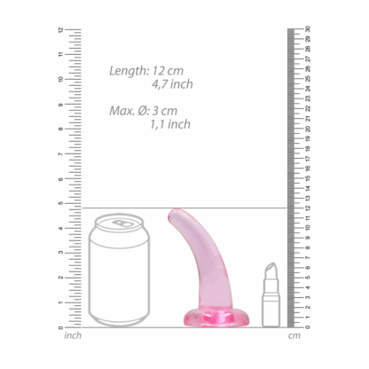 Niet-realistische dildo met zuignap - 5 / 11,5 cm - Afbeelding 5