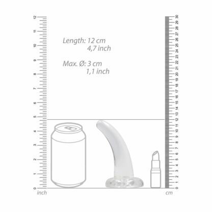 Niet-realistische dildo met zuignap - 5 / 11,5 cm - Afbeelding 4