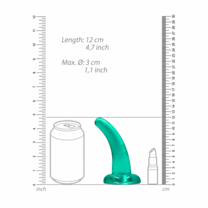 Niet-realistische dildo met zuignap - 5 / 11,5 cm - Afbeelding 4