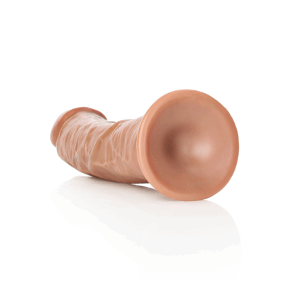 Gebogen Realistische Dildo met Zuignap - 10 / 25,5 cm - Afbeelding 5