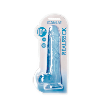 Realistische Dildo met Ballen - 10 / 25,4 cm - Afbeelding 2